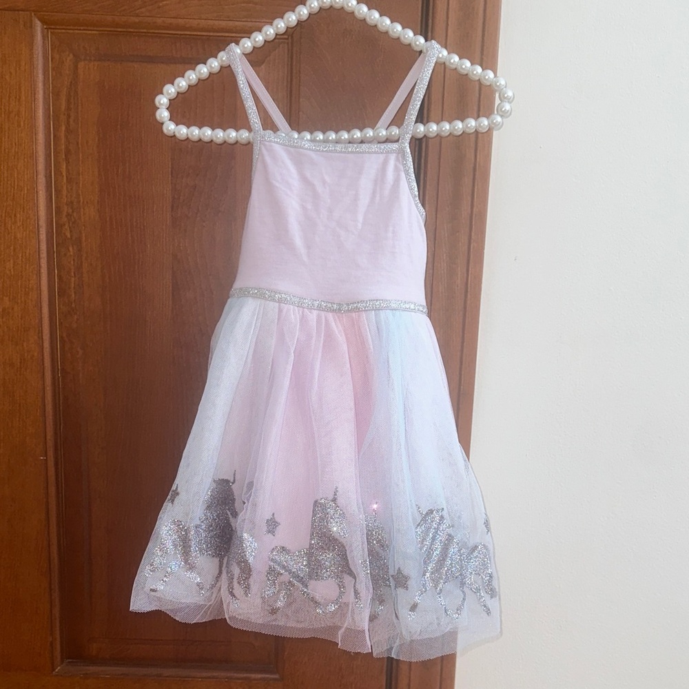 Zunie Unicorn glitter dress size 2T